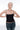 spaghetti strap corset with sheer mesh boned paneling and demi cups
