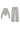 grey corseted hoodie and low rise wide leg sweatpants
