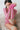 nude-and-pink striped long sleeve sweater and nude-and-pink striped booty short