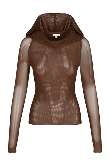 MABEL TOP - CHOCOLATE