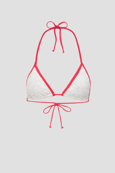 KAUAI BIKINI TOP - HEATHER GREY