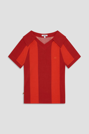 MEL TOP - RED STRIPE