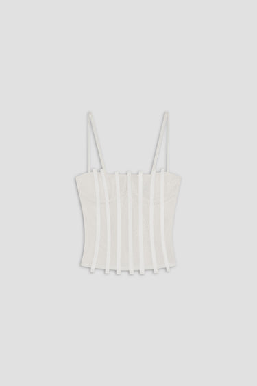 LILA CORSET - VANILLA