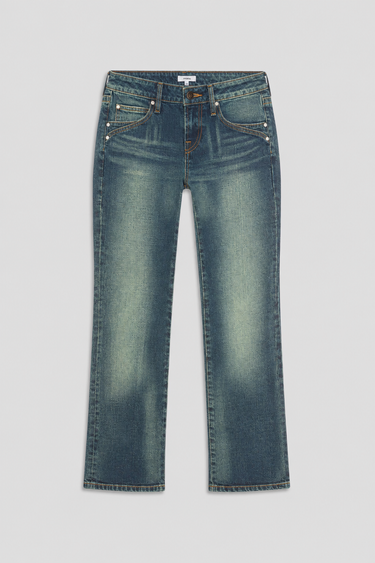 LOW RISE FLARE - MEDIUM VINTAGE WASH