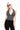 MATHILDE TOP - BLACK AND WHITE POLKA DOT
